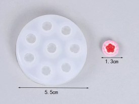 Molde silicona waxmelt 8 mini tortitas